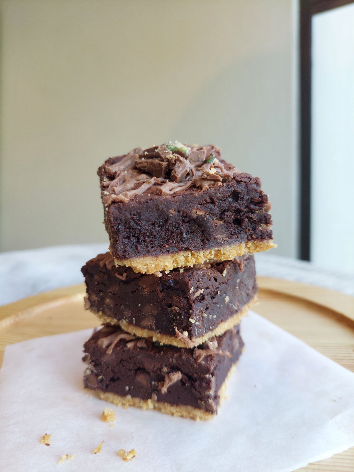 Peppermint Tart Brownies