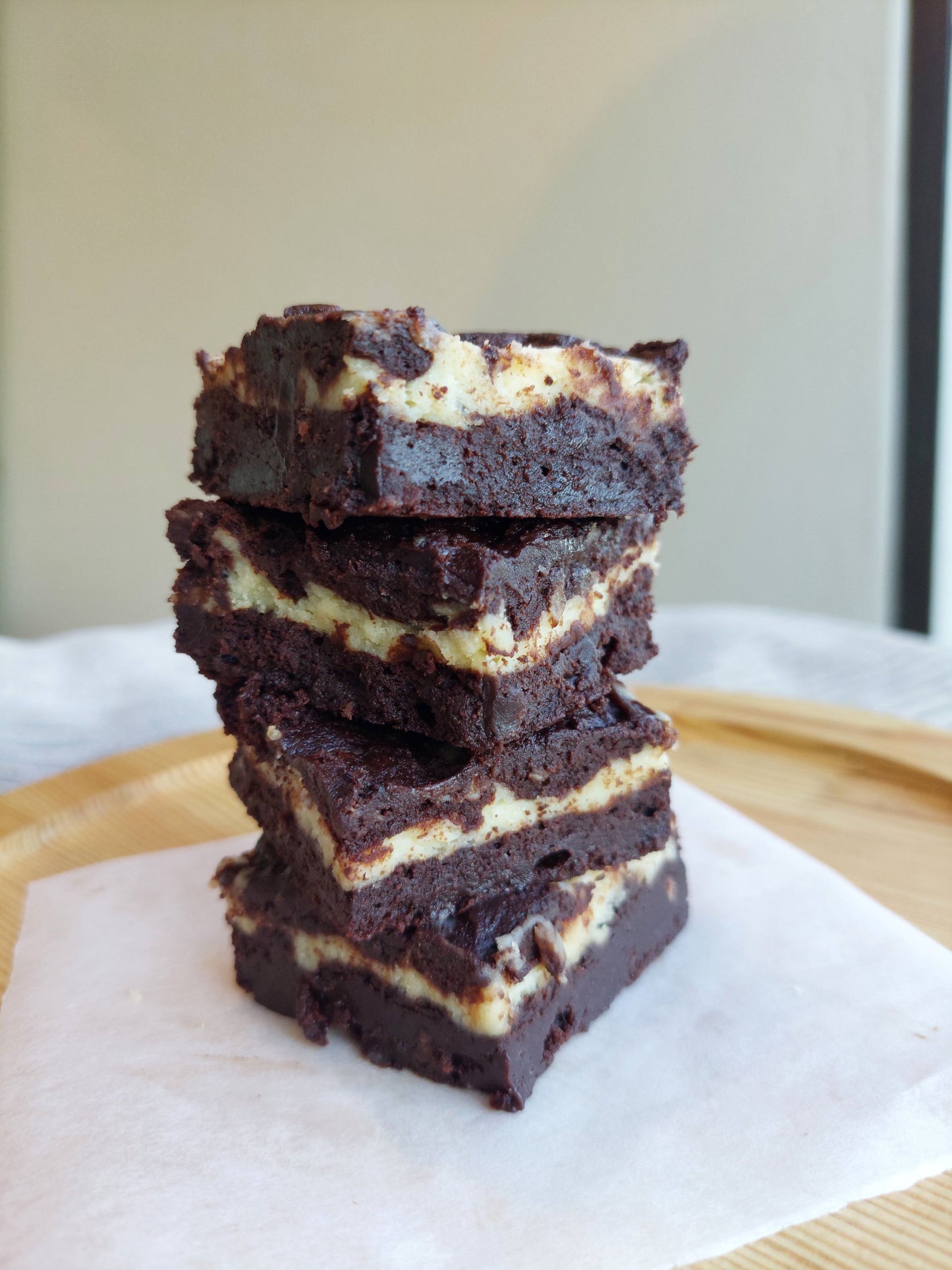 Nutella Cheesecake Brownies