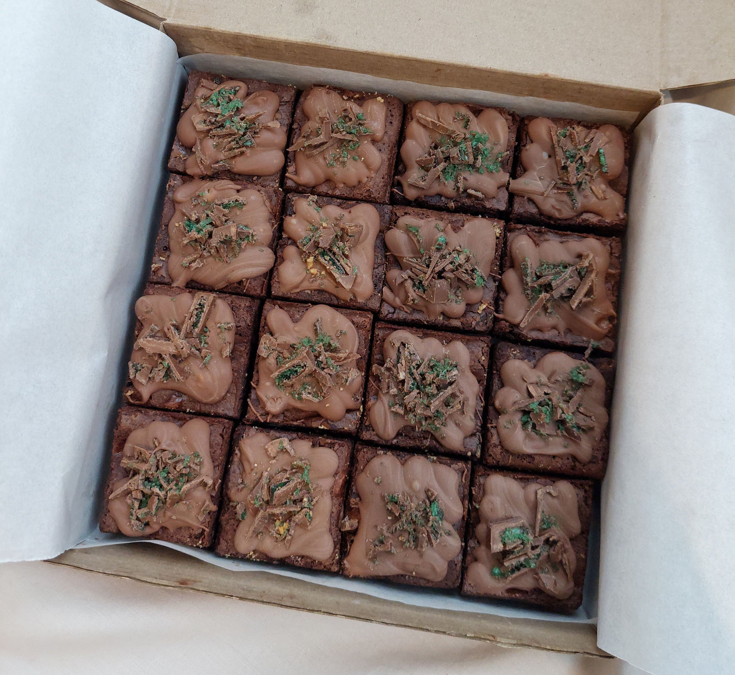 Peppermint Tart Brownies