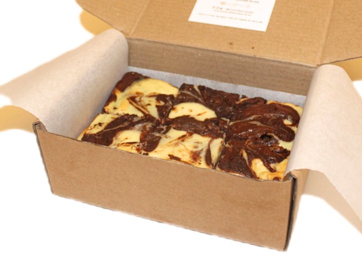 Coconut Cheesecake Brownie - Brownie Boutique