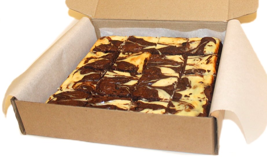Coconut Cheesecake Brownie - Brownie Boutique