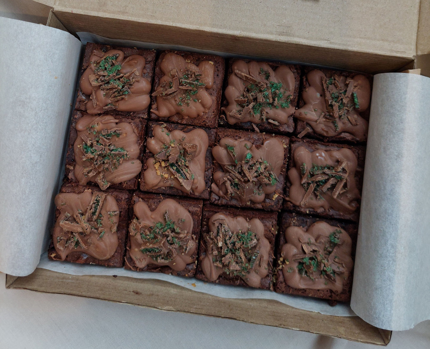 Peppermint Tart Brownies