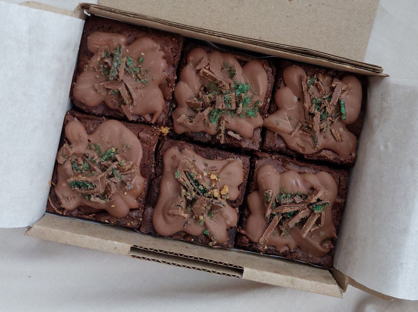 Peppermint Tart Brownies