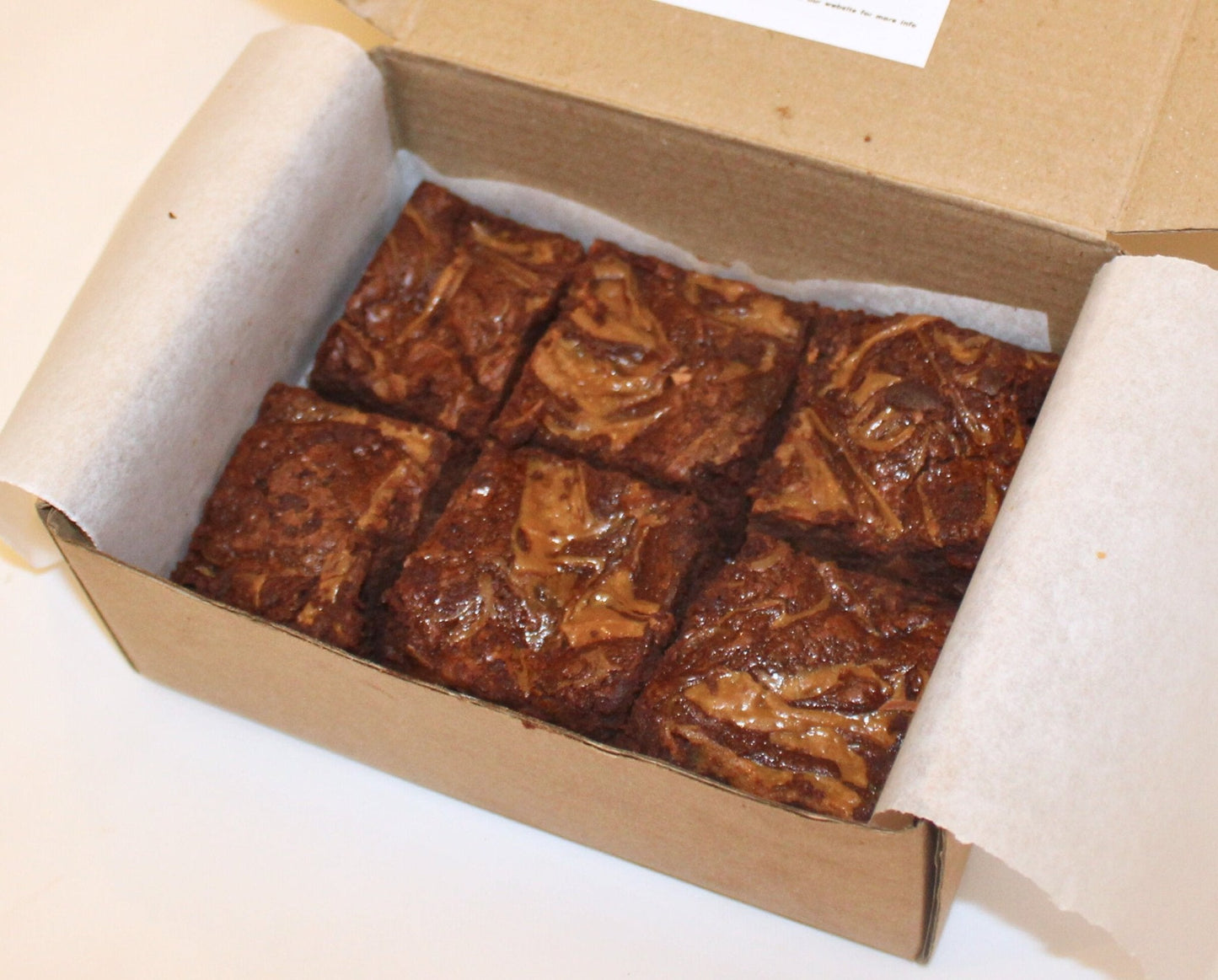Salted Caramel Swirl Brownie - Brownie Boutique