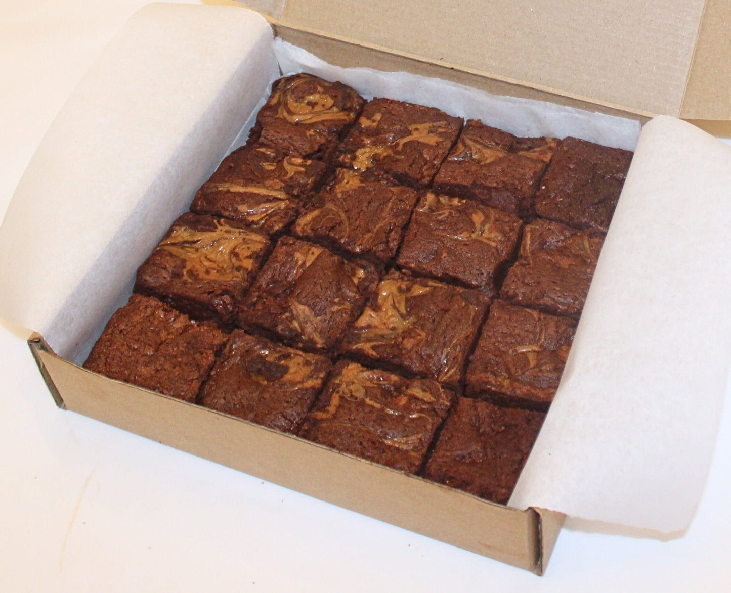 Salted Caramel Swirl Brownie - Brownie Boutique