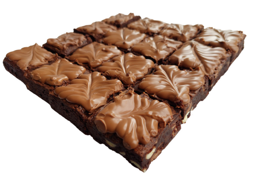 Eggless Triple Chocolate Brownies