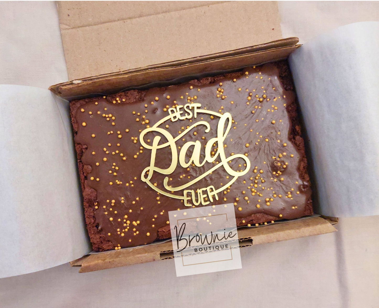 Father's Day Deluxe Brownie