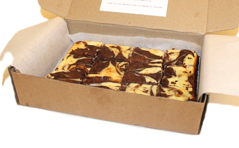Coconut Cheesecake Brownie - Brownie Boutique