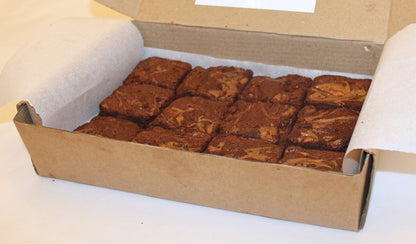 Salted Caramel Swirl Brownie - Brownie Boutique