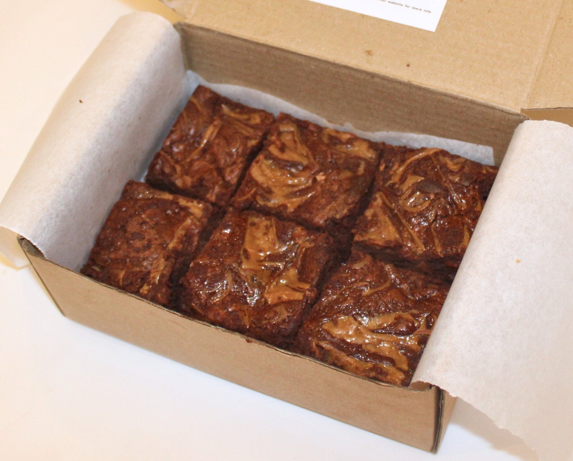 Salted Caramel Swirl Brownie - Brownie Boutique